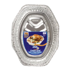 Lg Oval Foil Roaster