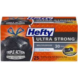 Trash Bag 30G 25-Pack Hefty