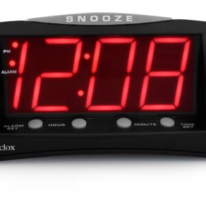 Alarm Clock 1.8" LED Red