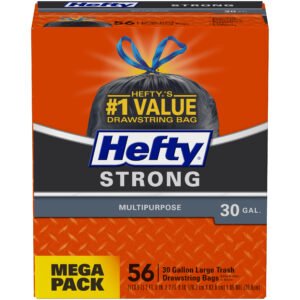 Trash Bag 30G 56-Pack Hefty