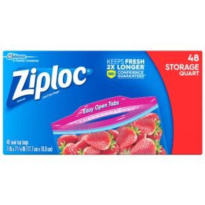Storage Bag Quart 48-Pack