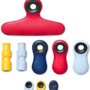 Clip Set Plastic Ast 9-Piece