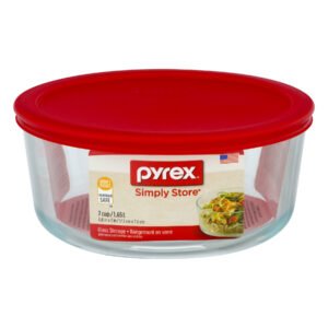 Pyrex Round W/Lid 7Cup