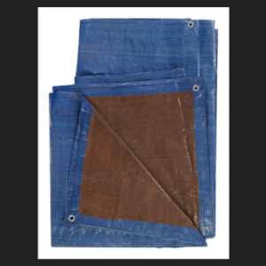 Tarp Poly Blue/Brn8X10