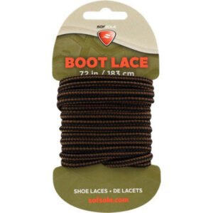 Black/Brwn Boot Lace 72"
