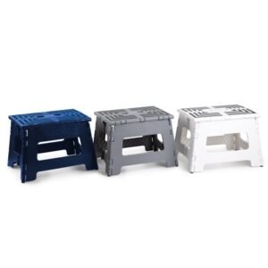 Fldng Step Stool Asst 9"