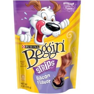 Dog Treats Bacon Beggin