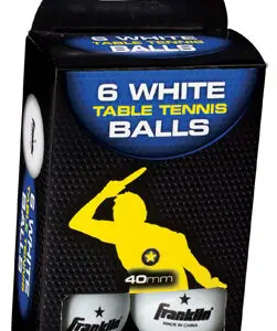 6-Pack White Tabtennis Ball