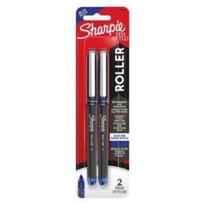 Sharpie Rllr Pen Blue 2-Pack