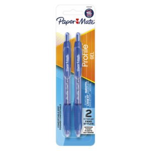 Gel Pen Blue 2-Pack Paperma