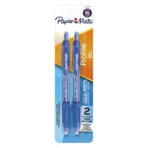 Gel Pen Blue 2-Pack Paperma