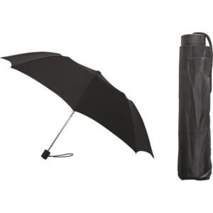 Umbrella Manl 42" Black