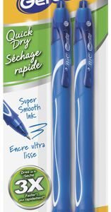 Gel Pen Blue 2-Pack Bic